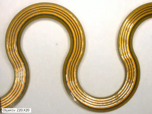 Detail-Aufnahme des flexiblen Arms