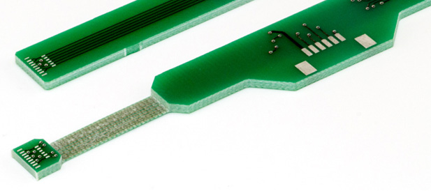 Semi-Flex Leiterplatte